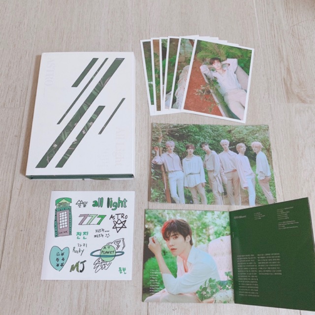 Astro 1st Album 'All Light' White Ver.