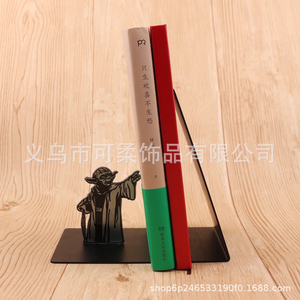 Star Wars Yoda Bookshelf Bracket yoda bookend Star Wars Bookshelf Metal Material Shopee