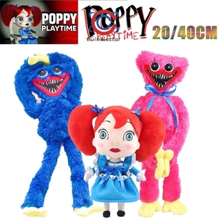 Plush Popy Huggy Wuggy Bunzo Bunny Plush Christmas Horror Game Poppy Plush  Toy for Kids and Adults.