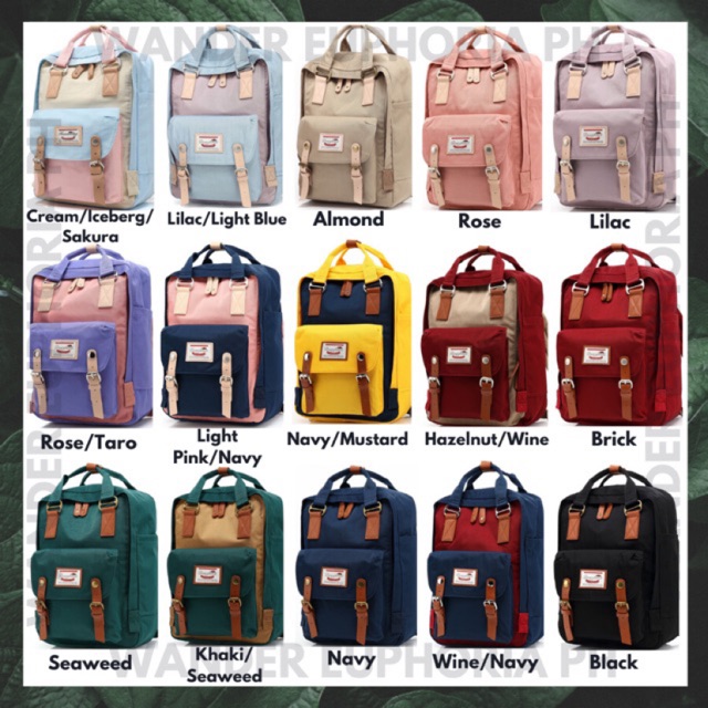 Macaroon doughnut backpack online