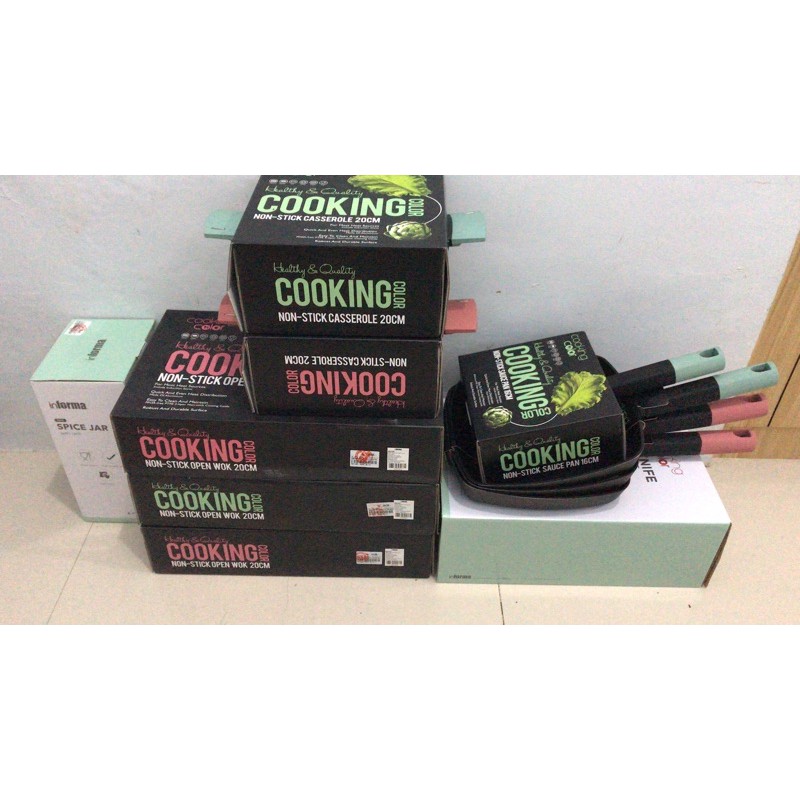 PERALATAN Cooking color cooking equipment package | Shopee Philippines