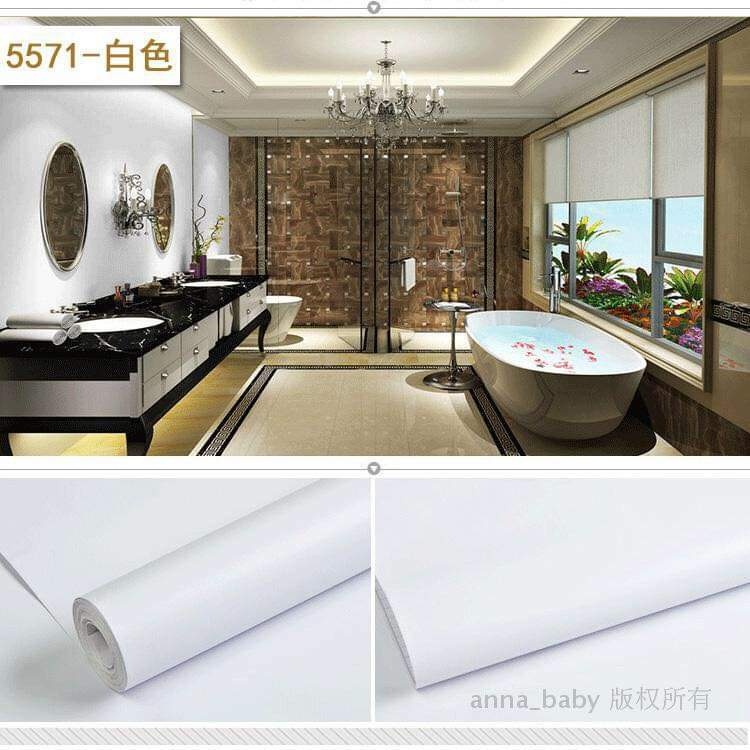 Wallpaper PVC Self Adhesive 10metersX45cm Waterproof Sticker home ...