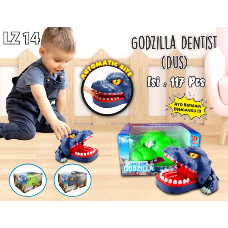 Godzilla Dentist_Children's Crocodile Toys GODZILLA Bit DOS / Toy Frank ...