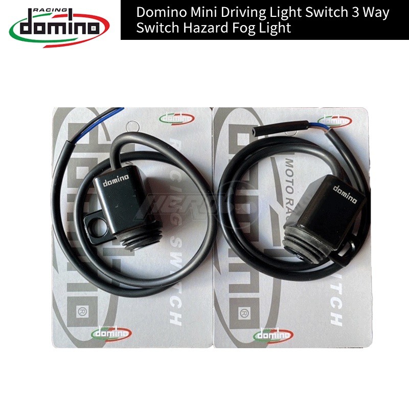 Domino Mini Driving Light Mirror Mount Switch 3 Way Switch Hazard Fog ...