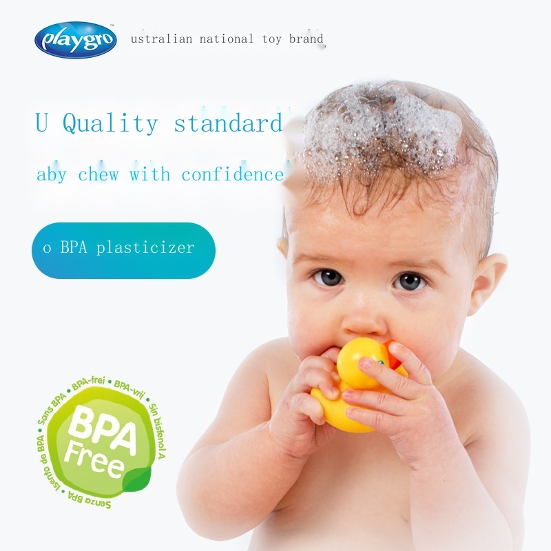 Playgro baby bath water toys safety material can be chewed in the mouth