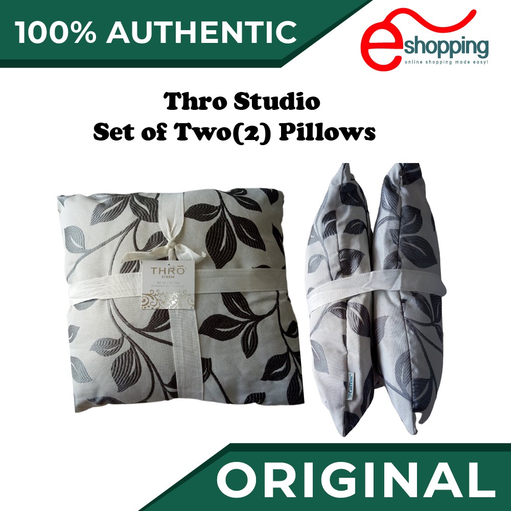 Thro Studio - Set of Two(2) Pillows | Shopee Philippines