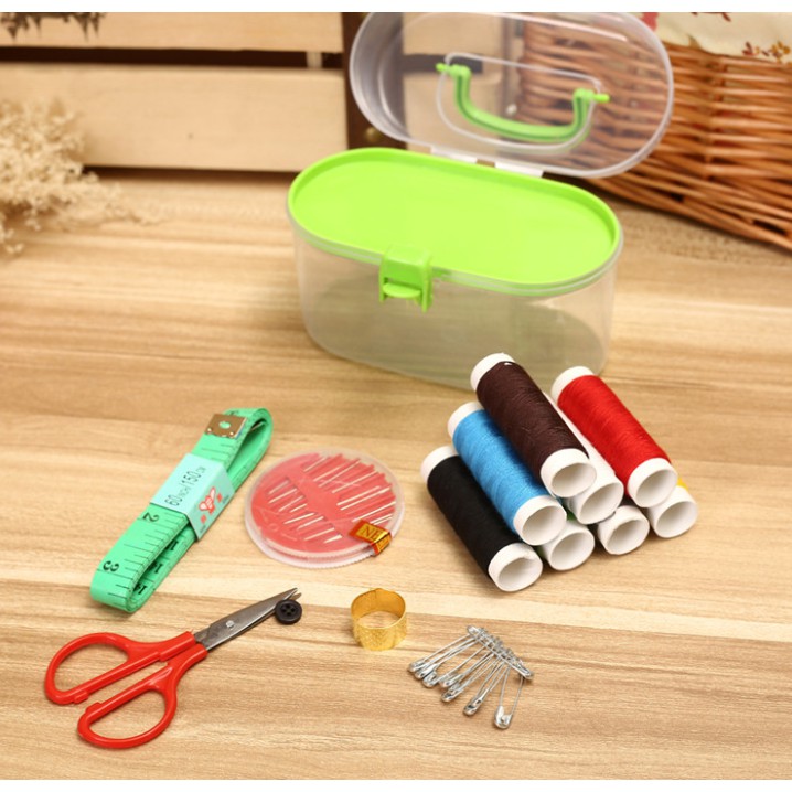 Portable Sewing Organizer Multifunctional Sewing Kit Sewing Box