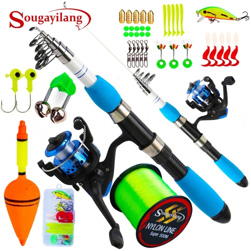 Fishing rod set original fishing rod and reel set fishing rods full set