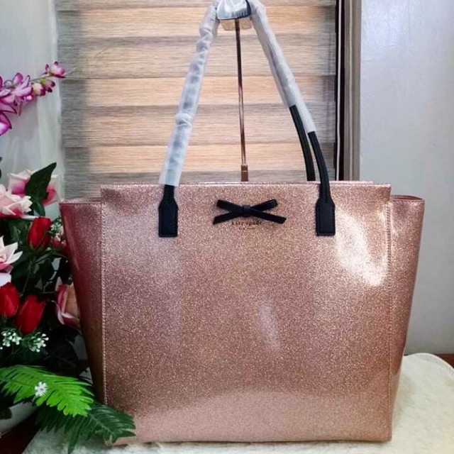 Kate spade mavis street discount taden tote rose gold