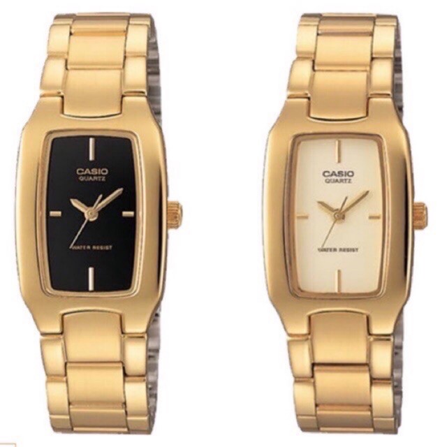 Casio solid hotsell gold watch