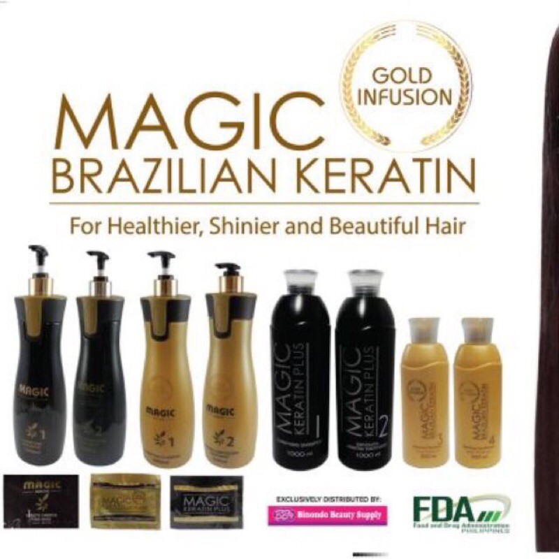 Magic Keratin Brazilian Hair Treatment package