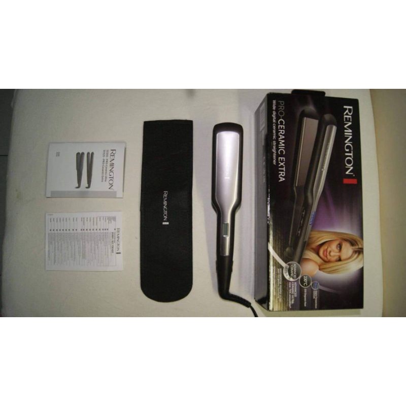 Remington s5525 pro straight extra wide plates advanced ceramic straightener sales