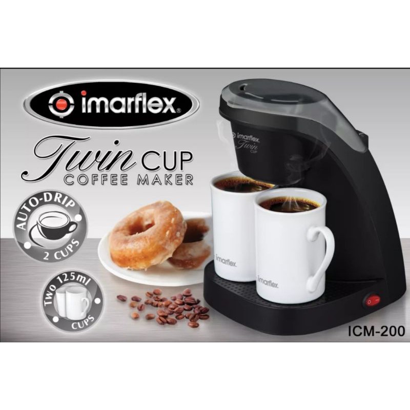 imarflex coffee maker single cup