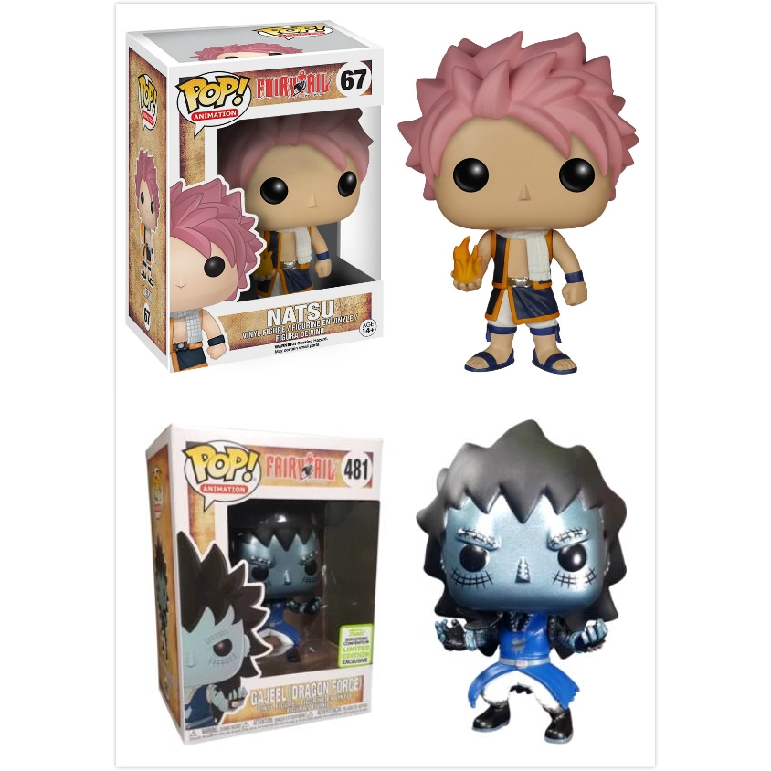 Funko pop store gajeel dragon force