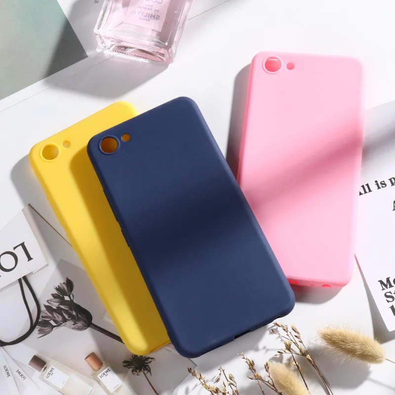 Vivo Y53 Y55 Y67 V5 Y69 Y71 Candy Color Slim Thin Soft TPU Silicon