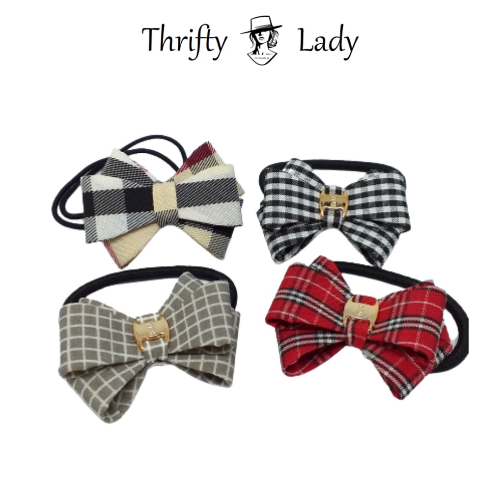 Ribbon Hair Ties/Scrunchies (HIGH QUALITY) | Shopee Philippines
