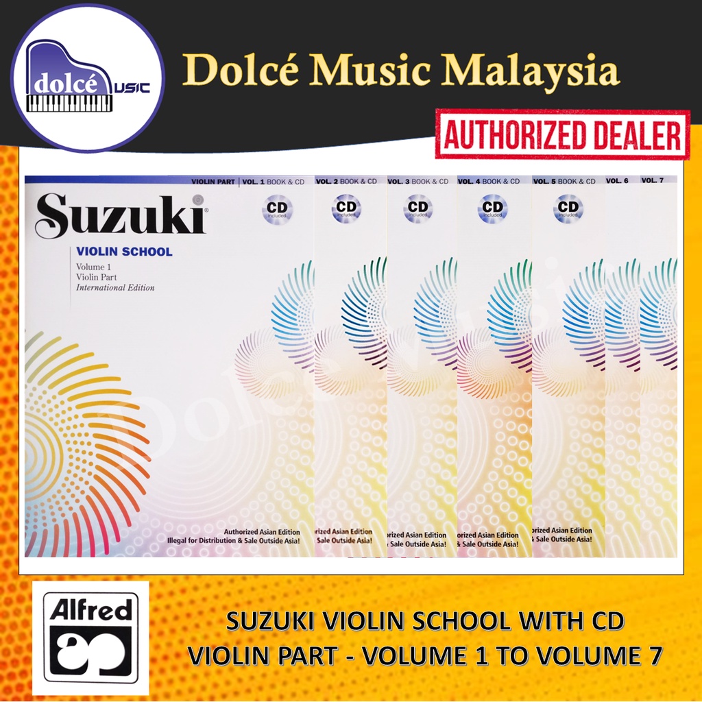 Alfred - Suzuki Violin School With CD - Violin Part - Volume 1 To ...