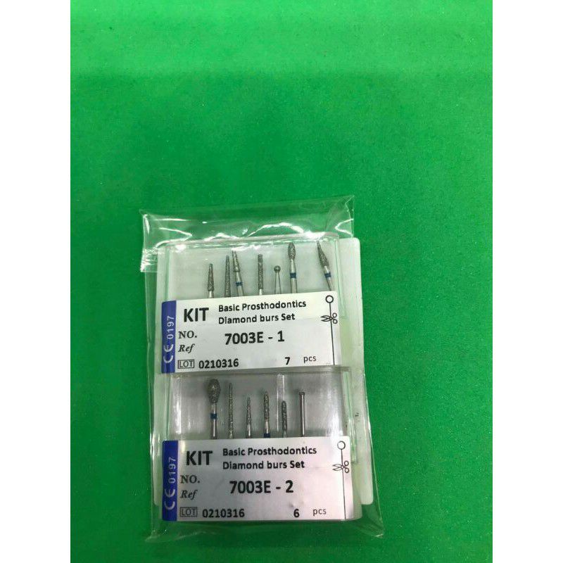 Basic Prosthodontics Diamond Burs Set | Shopee Philippines