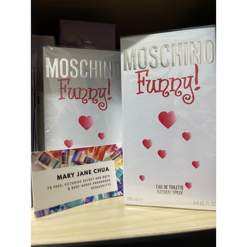 MOSCHINO I LOVE LOVE AND MOSCHINO FUNNY Shopee Philippines