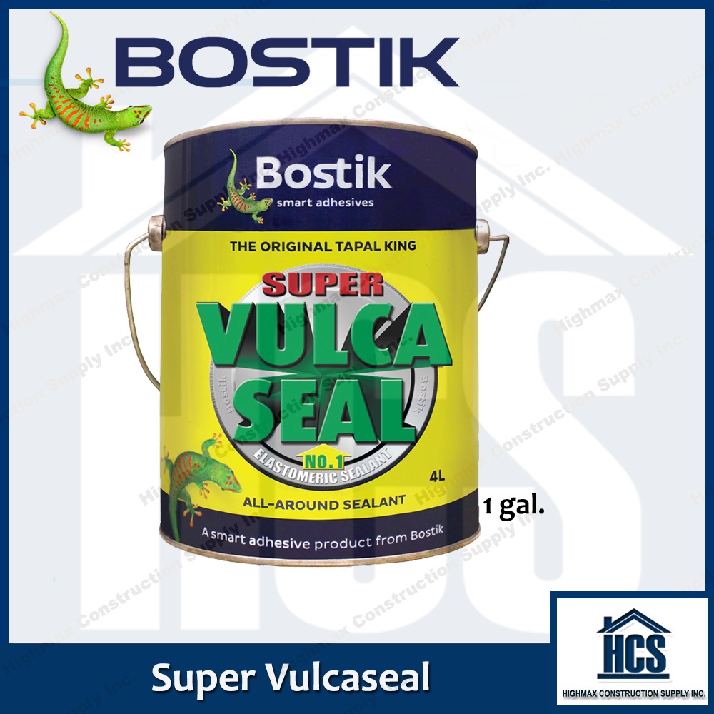 Bostik Vulcaseal Elastomeric Waterproofing Sealant 1 Gallon Shopee