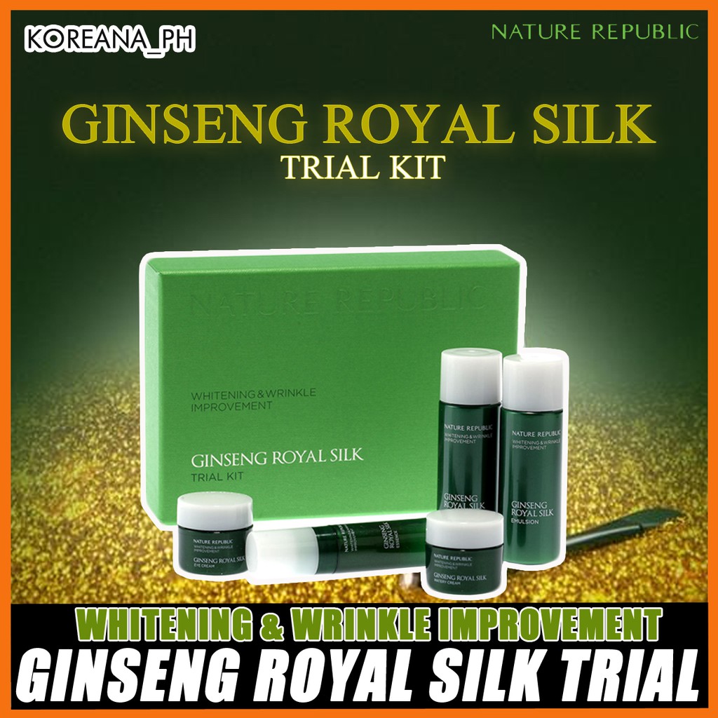 [Nature Republic] Ginseng Royal Silk Trial Kit