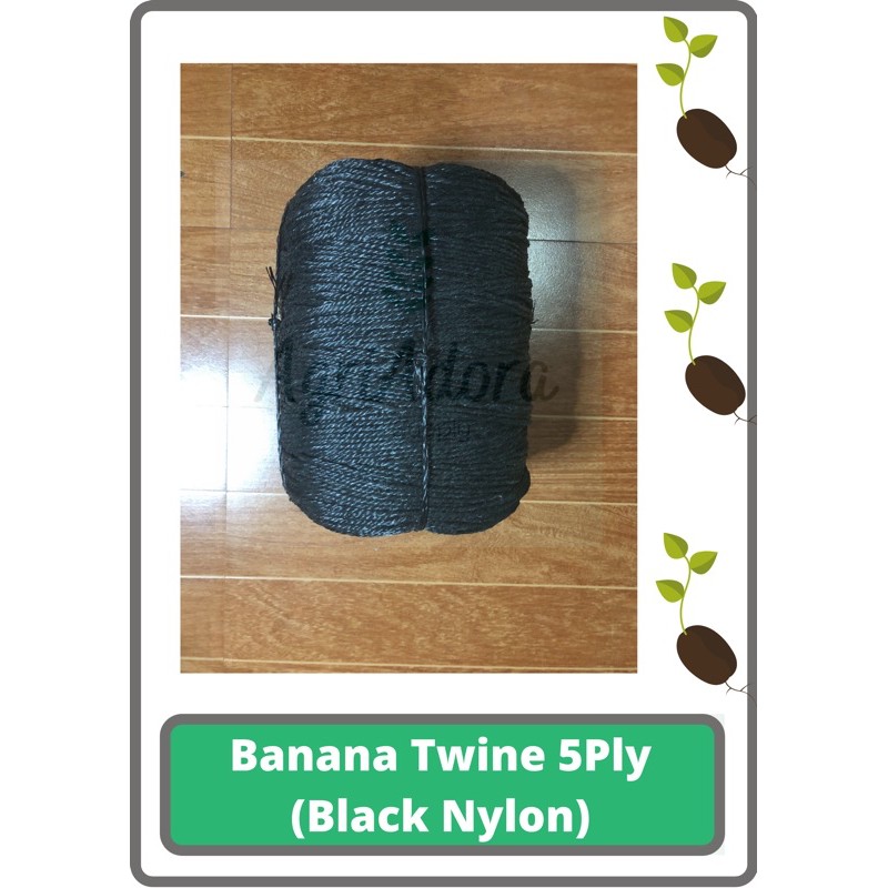 Banana Twine 5 Ply (Black Nylon) Shopee Philippines