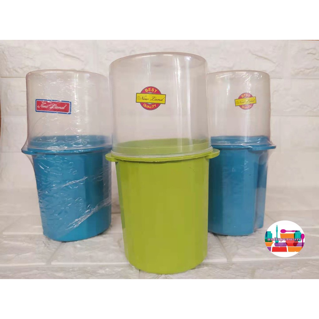 ROUND PLASTIC SPOON AND FORK HOLDER WITH COVER Shopee Philippines