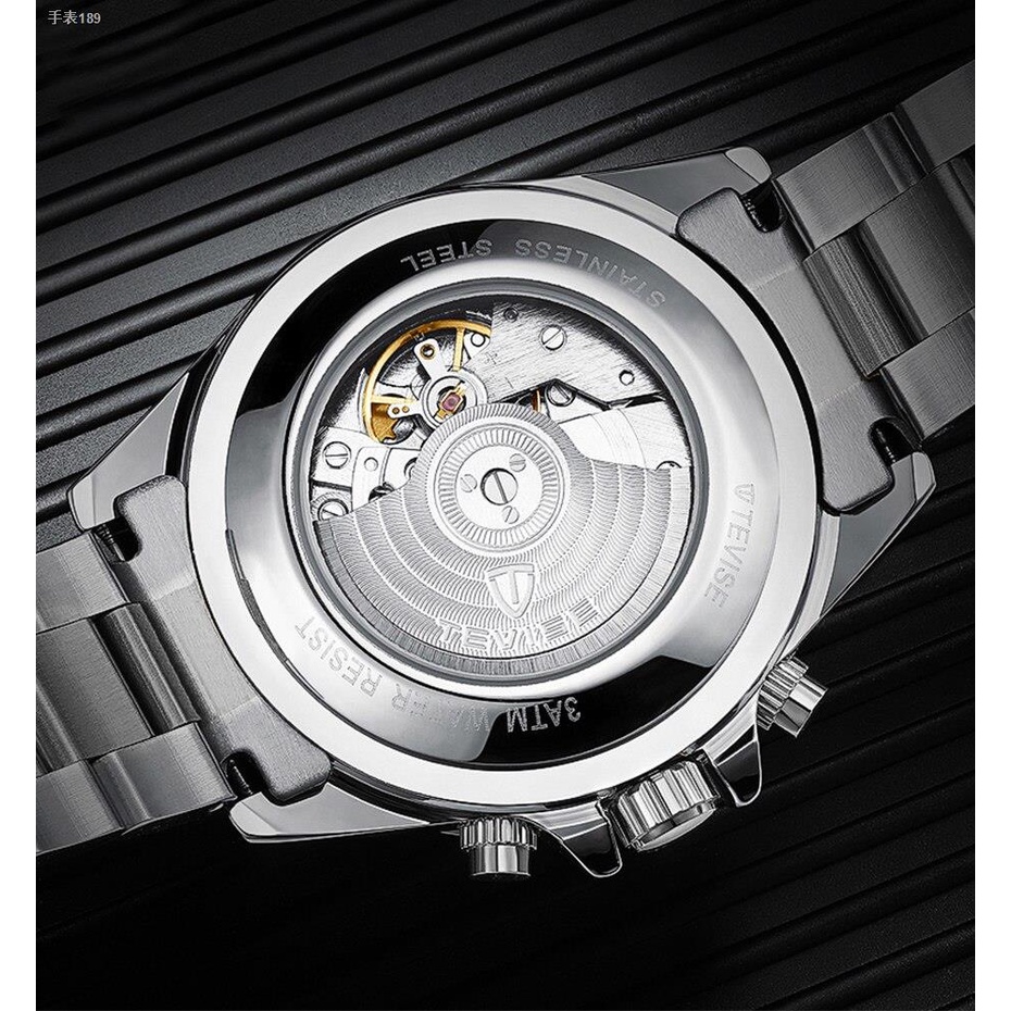 Top Luxury Brand TEVISE Automatic Mechanical Men Watch Unique