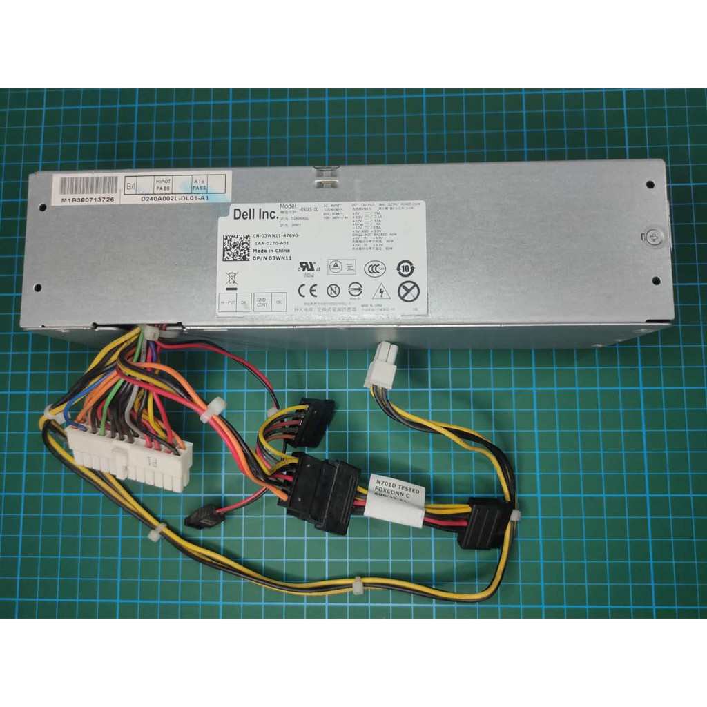 Dell Optiplex 390 790 990 3010 7010 9010 Sff Power Supply 