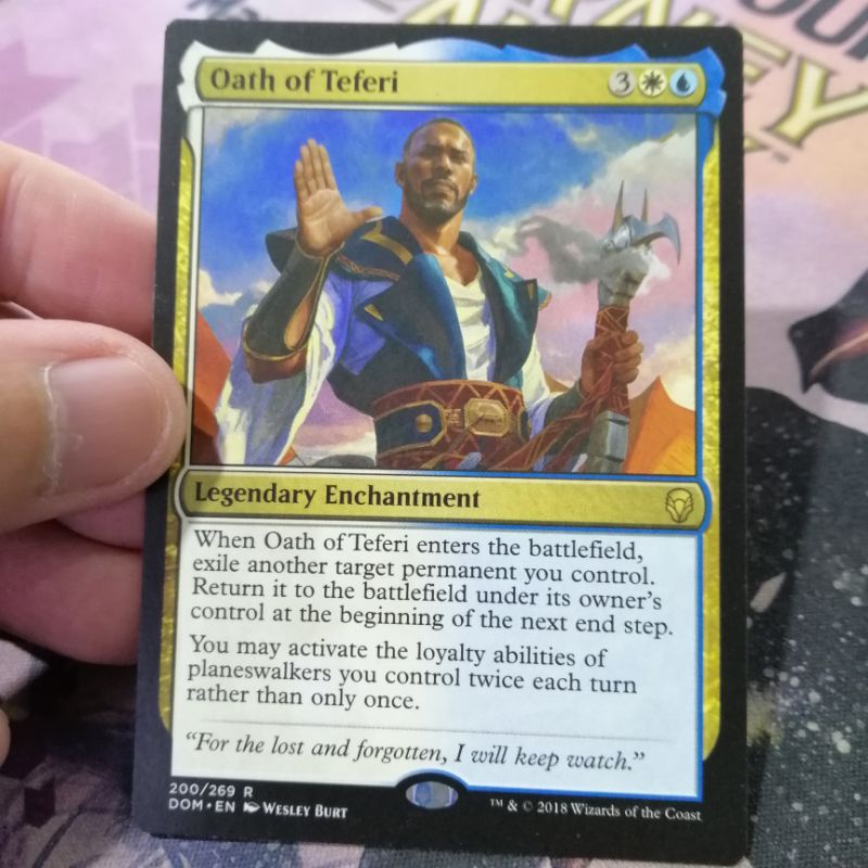 1 Oath of Teferi DOM dominaria MTG card magic commander EDH | Shopee ...