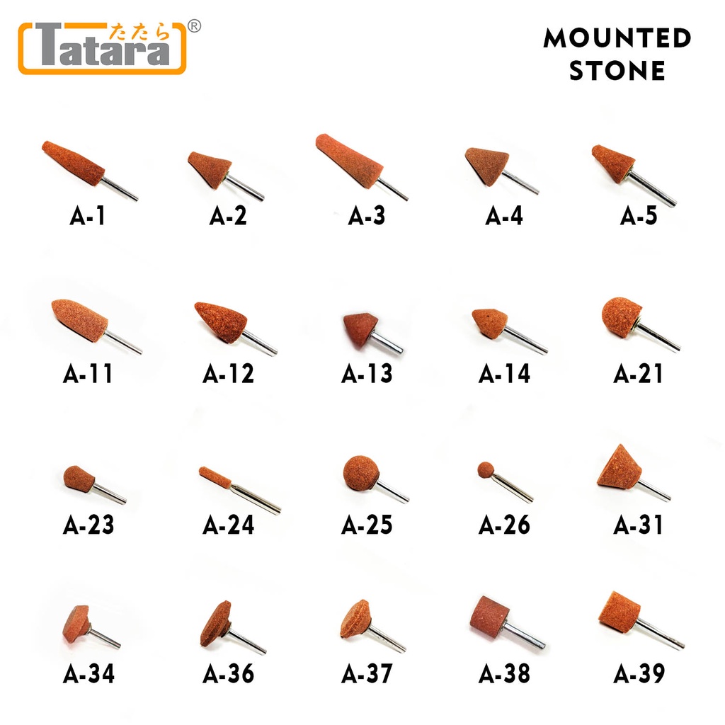 TATARA Mounted Stones Drill For Alloy And High Carbon Steels Shopee Philippines