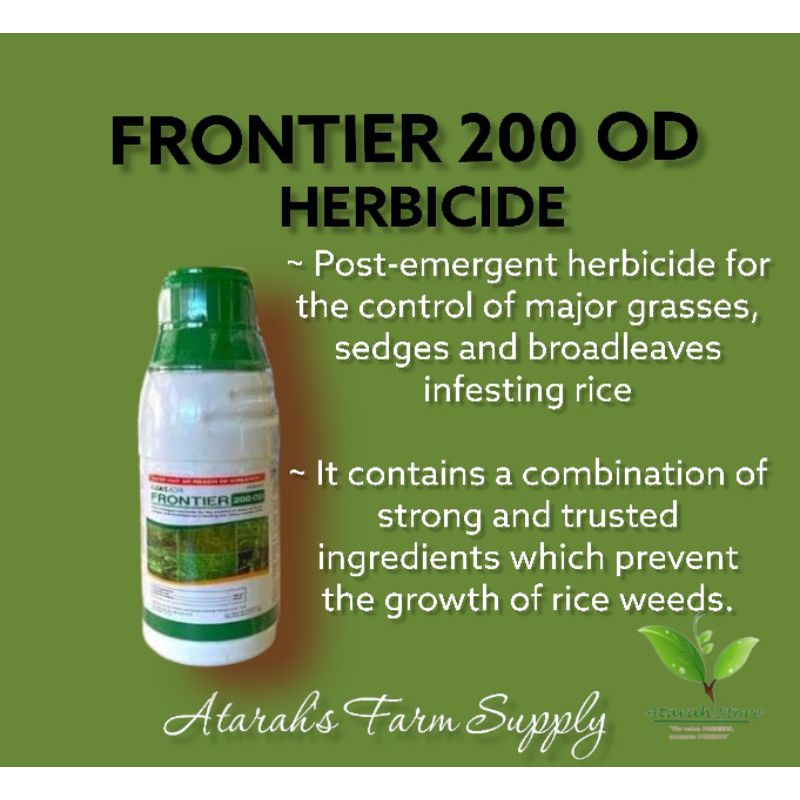 COD! FRONTIER 200 OD Herbicide (100ml) | Shopee Philippines