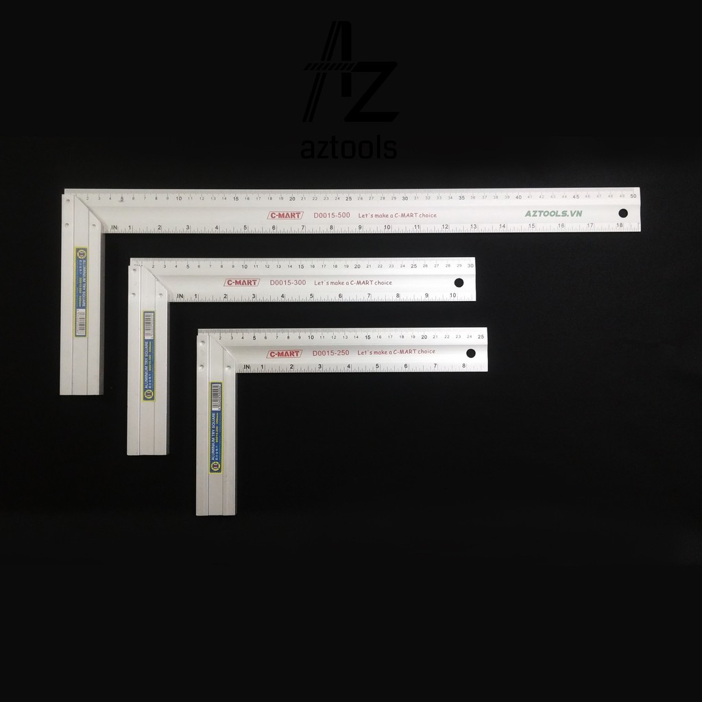 [Genuine] Combo of 3 square rulers for carpenters | Shopee Philippines