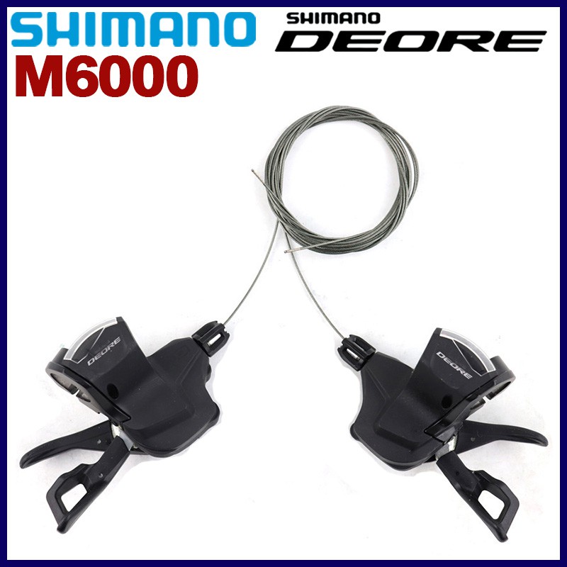 Maneta de schimbator Shimano Deore SL-T6000-L, dreapta 10 vit