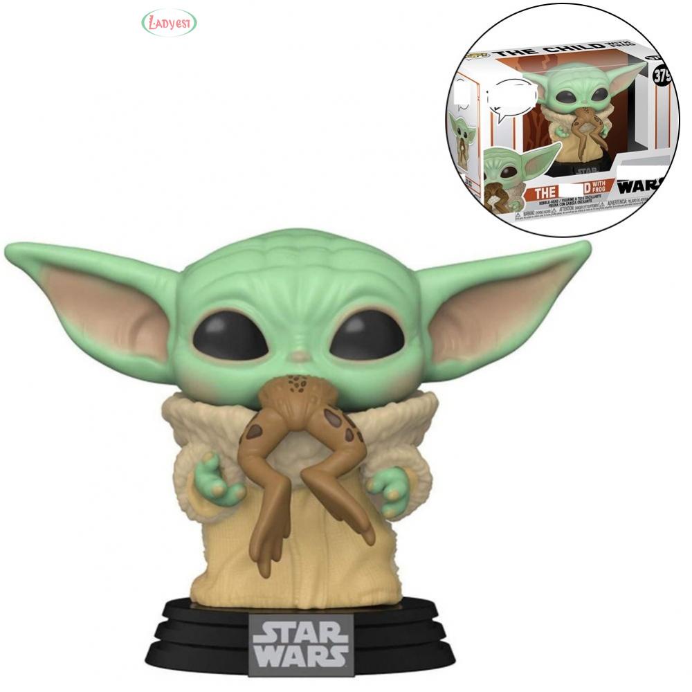 2022 Funko Pop Star Wars Yoda Baby Yoda Eat Frog Action Figure Vinyl