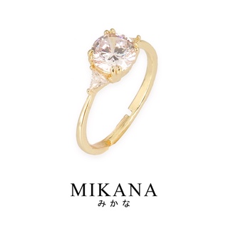 Mikana Valentines Promise Ring 18k Gold Plated Ring Collection Accessories  For Women