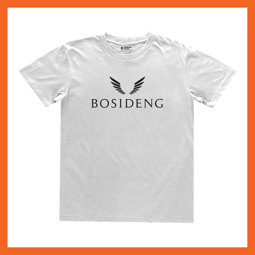 Bosideng Shirt Unisex Round Neck Small to XL Shopee