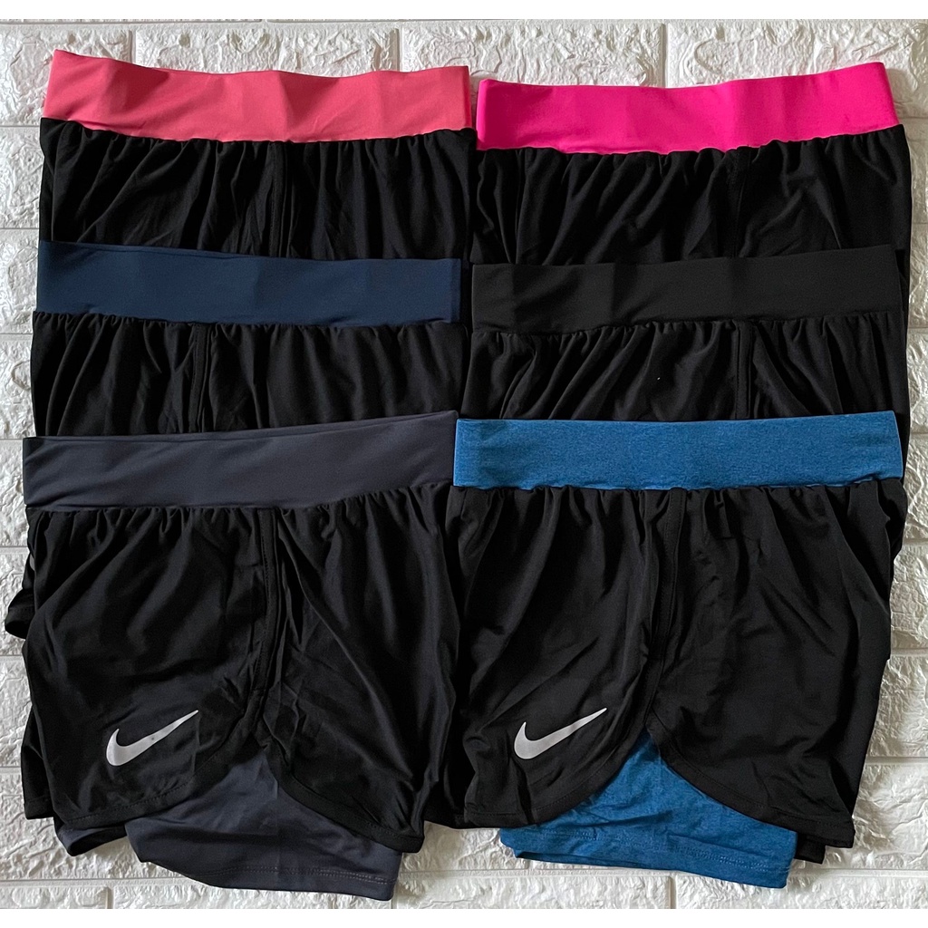 Nike Sporty Running shorts women with cycling (yoga/running/swimming