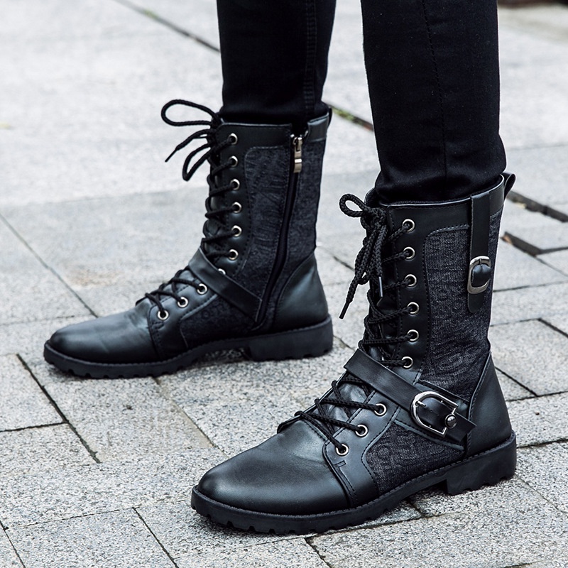 Men's Boots Martin Boots Vintage British Daily Party & Evening Walking Shoes