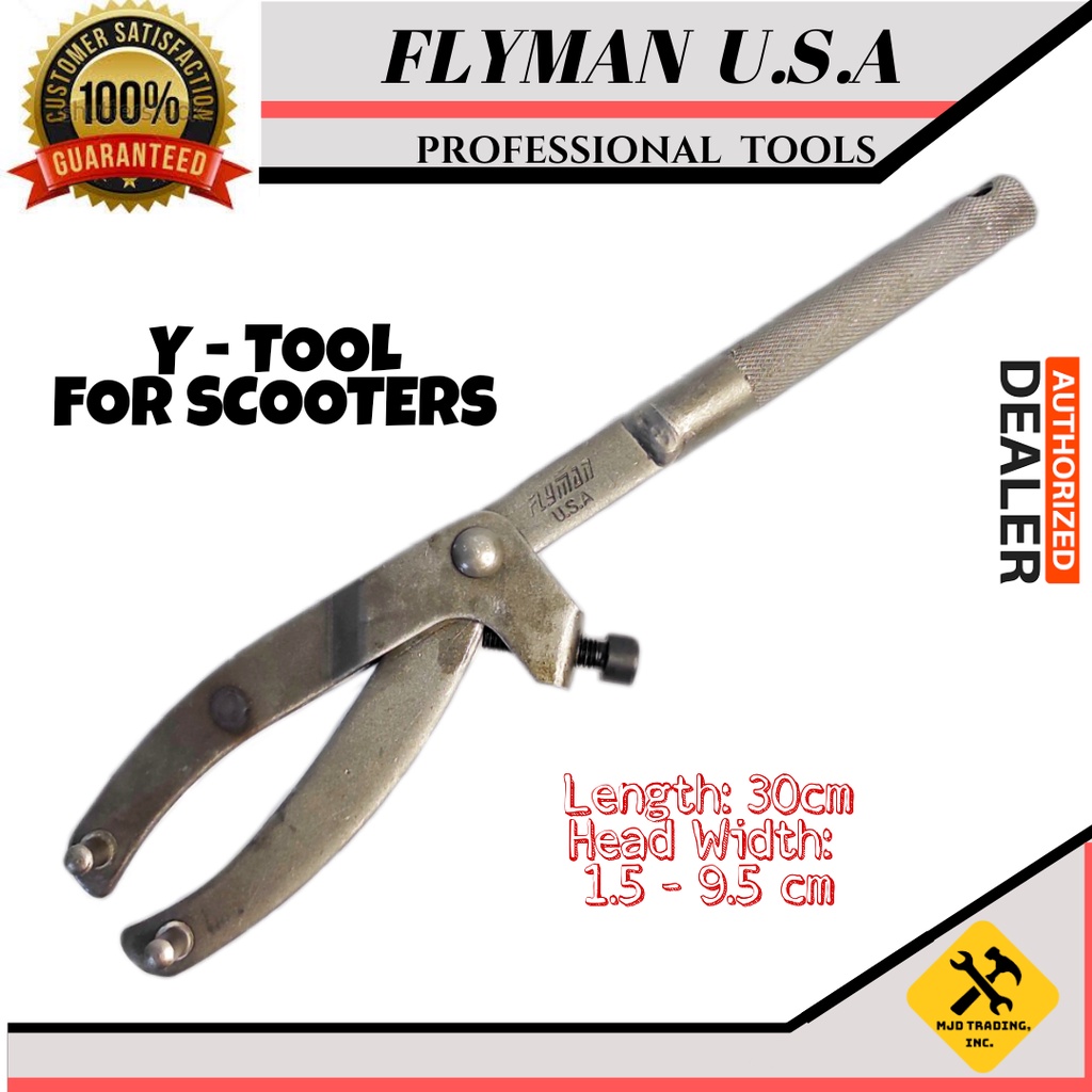 FLYMAN USA Y TOOL FOR SCOOTERS ( CLUTCH & BELL REPAIR ) Shopee