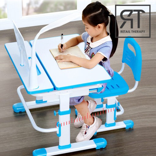 Desk A8 Kids Study Table with Chair Set Home School Set Up Study Table