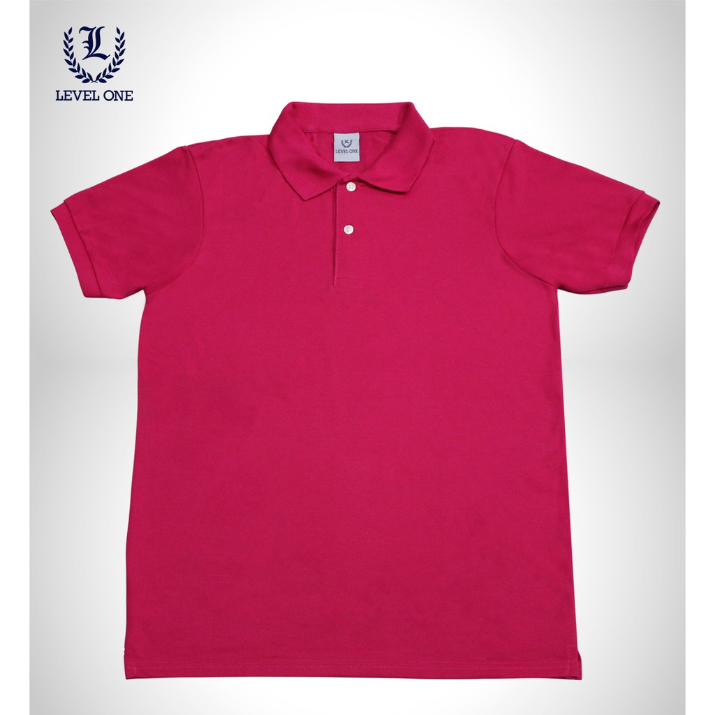 Fuschia pink outlet polo shirt