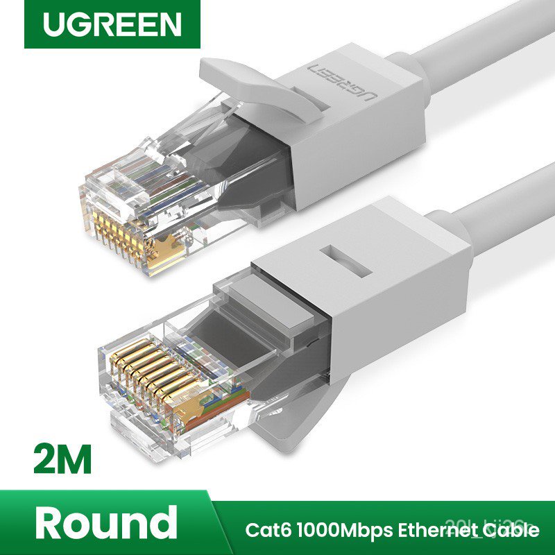 UGREEN Cable White Cat6 Lan Cable UTP CAT 6 RJ 45 Network
