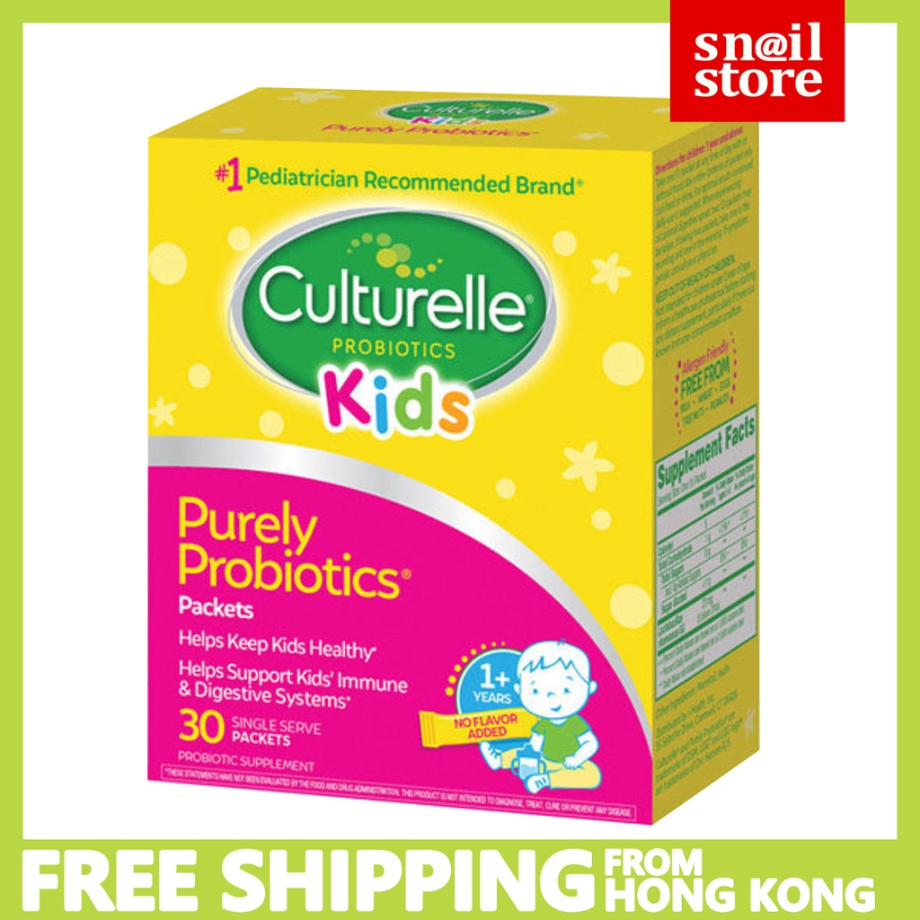 Culturelle Kids Packets Daily Probiotic Formula Supplement （EXP 2028 ...