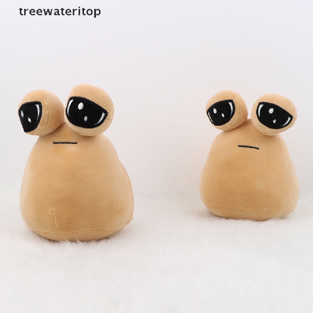 wateritop Hot Game My Pet Alien Pou Plush Toy Furdiburb Emotion Alien ...