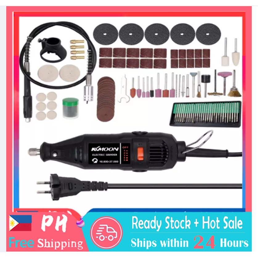 180W Handheld Electric Grinding Tool Set Mini Portable Rotary Drill ...