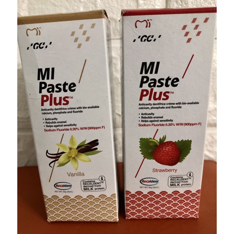 MI Paste Plus with Recaldent and Fluoride from