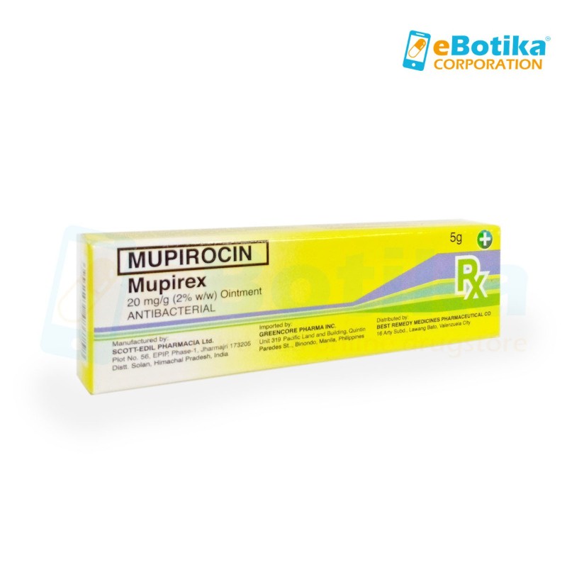 Mupirocin(Mupirex) 20mg/g(2% w/w) Ointment 5g | Shopee Philippines