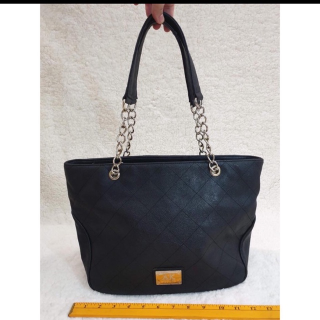 Anne klein chain tote bag preloved Shopee Philippines