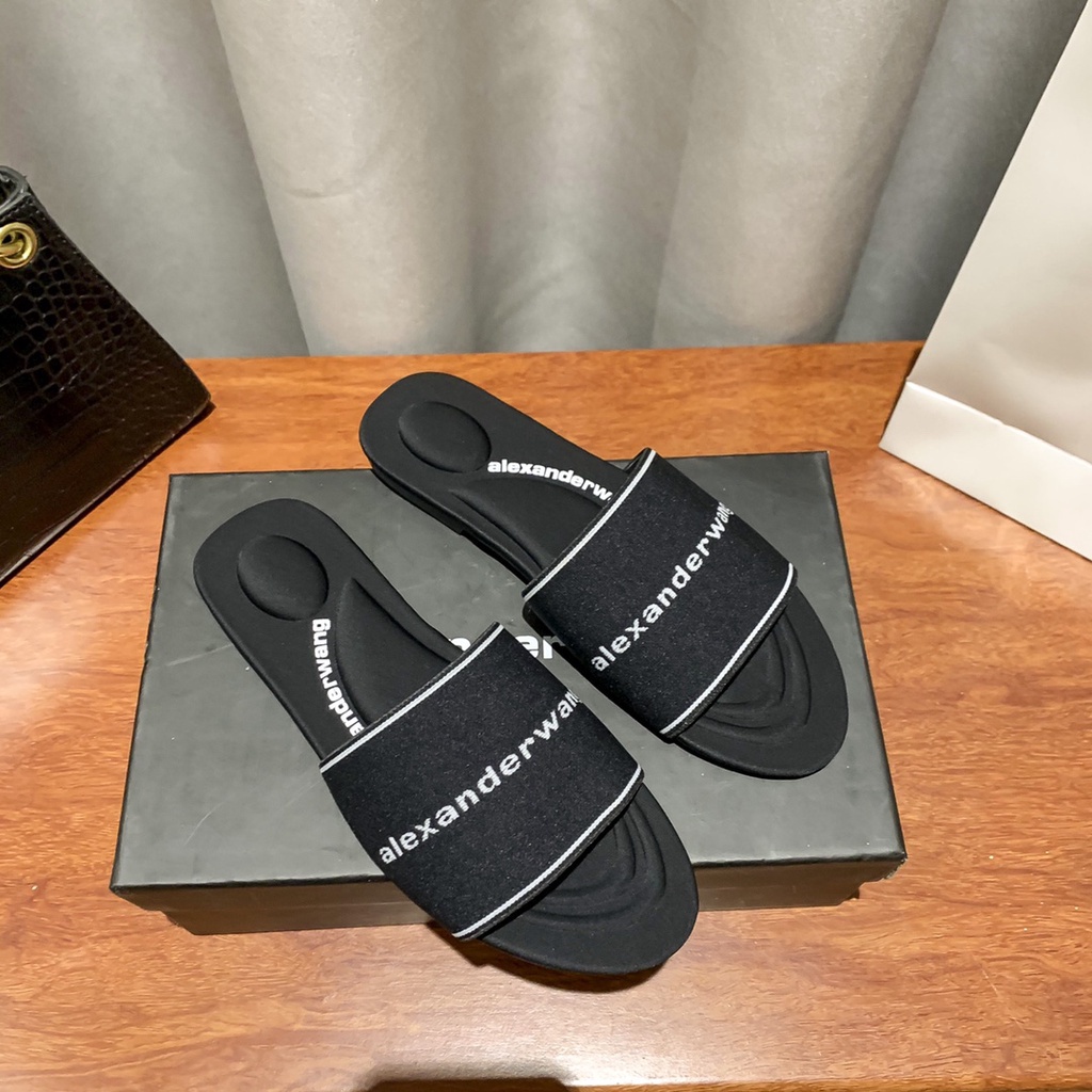 Alexander wang slippers hot sale